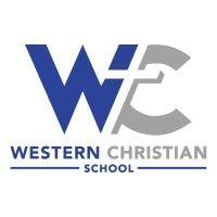 western christian school logo image