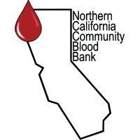 northern california community blood bank logo image