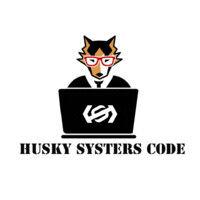 husky systers code logo image