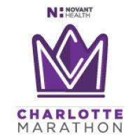 novant health charlotte marathon logo image