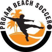 pro-am beach soccer logo image