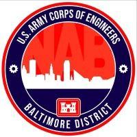 baltimore district, u.s. army corps of engineers logo image