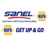 sanel napa auto parts logo image