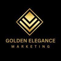 golden elegance marketing logo image