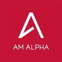 am alpha logo image