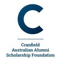 caasf | cranfield australian alumni scholarship logo image