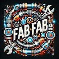 the fab fab podcast logo image