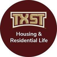 texas state university - department of housing and residential life logo image