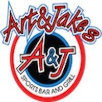 art & jakes sports bar & grill logo image