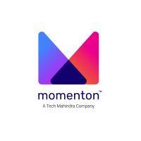 momenton - a tech mahindra business logo image