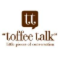 toffee talk - little pieces of conversation logo image