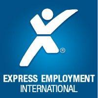 express employment international logo image