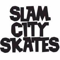 slam city skates logo image