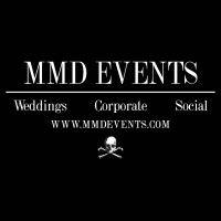 mmd events - custom event and wedding design logo image