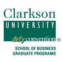 clarkson university school of business graduate programs logo image