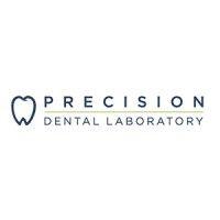 precision dental laboratory logo image