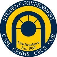 university of michigan-dearborn student government logo image