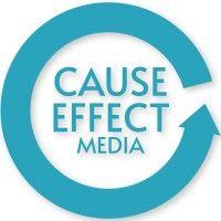 cause effect media logo image