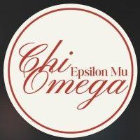 epsilon mu chapter of chi omega logo image