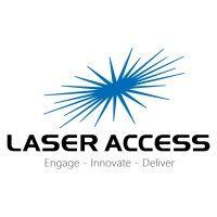 laser access, llc, logo image