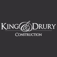 king and drury construction logo image