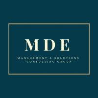 mde management & solutions consulting group logo image