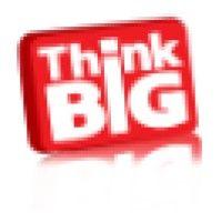 think big online marketing logo image