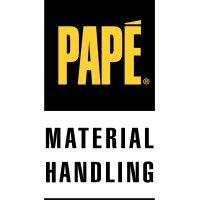 papé material handling logo image