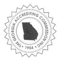 georgia accrediting commission logo image