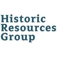 historic resources group logo image