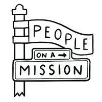 people on a mission logo image