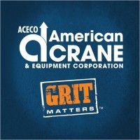 american crane and equipment corporation logo image