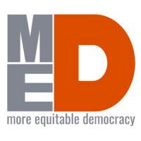 more equitable democracy logo image