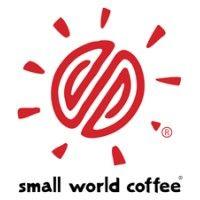 small world coffee logo image