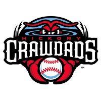 hickory crawdads logo image