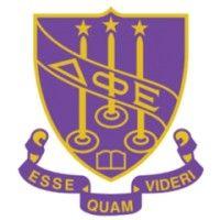 delta phi epsilon - delta pi chapter logo image