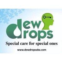 dew drops child healthcare logo image