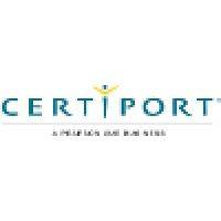 certiport - a pearson vue business logo image