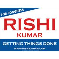 rishi kumar for congress logo image