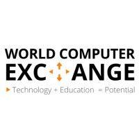 world computer exchange logo image