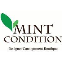 mint condition designer consignment boutique logo image