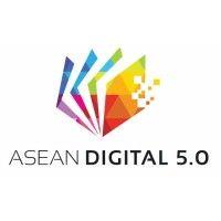 asean digital 5.0 logo image