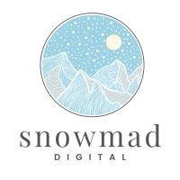 snowmad digital logo image