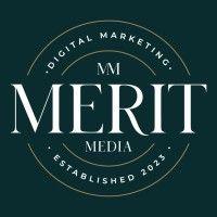 merit media marketing logo image