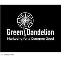 green dandelion marketing logo image