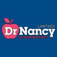 dr. nancy lawther for school board logo image