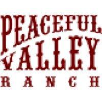 peaceful valley ranch logo image