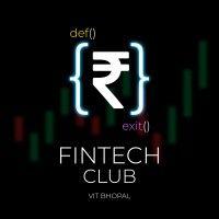 fintech club, vit bhopal logo image