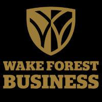 wake forest university school of business logo image