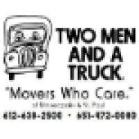 two men and a truck logo image